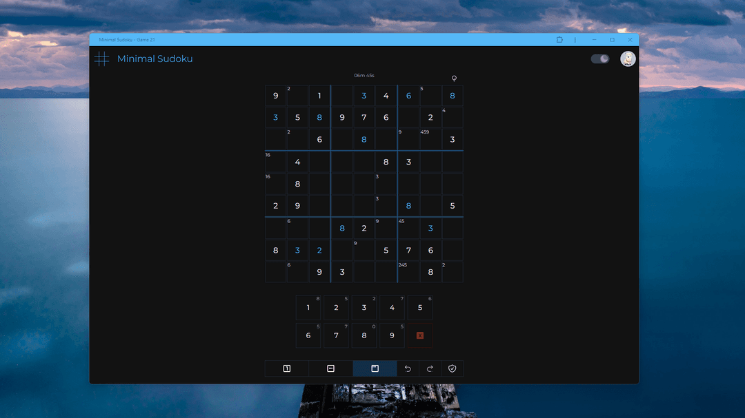 Minimal Sudoku Online using Snyder Notation